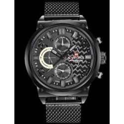 Naviforce Stainless Steel Watch For Men,NF9068M
